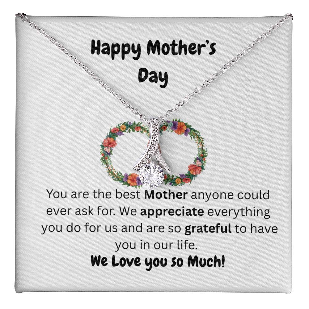 Happy Mother's Day - Alluring Beauty Necklace (Yellow & White Gold Variants)