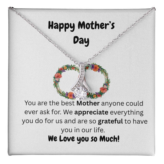 Happy Mother's Day - Alluring Beauty Necklace (Yellow & White Gold Variants)